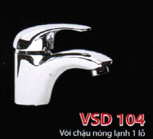 Vòi lavabo nóng lạnh Viglacera VSD 104